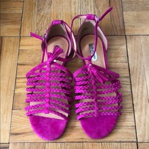 Halogen sandals suede